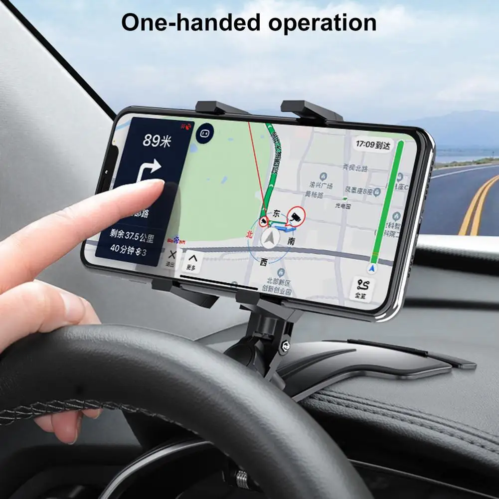 

Car Phone Holder 360 Degree Rotation Adjustable Phone Holder Universal Smartphone Stands Car Dashboard Bracket