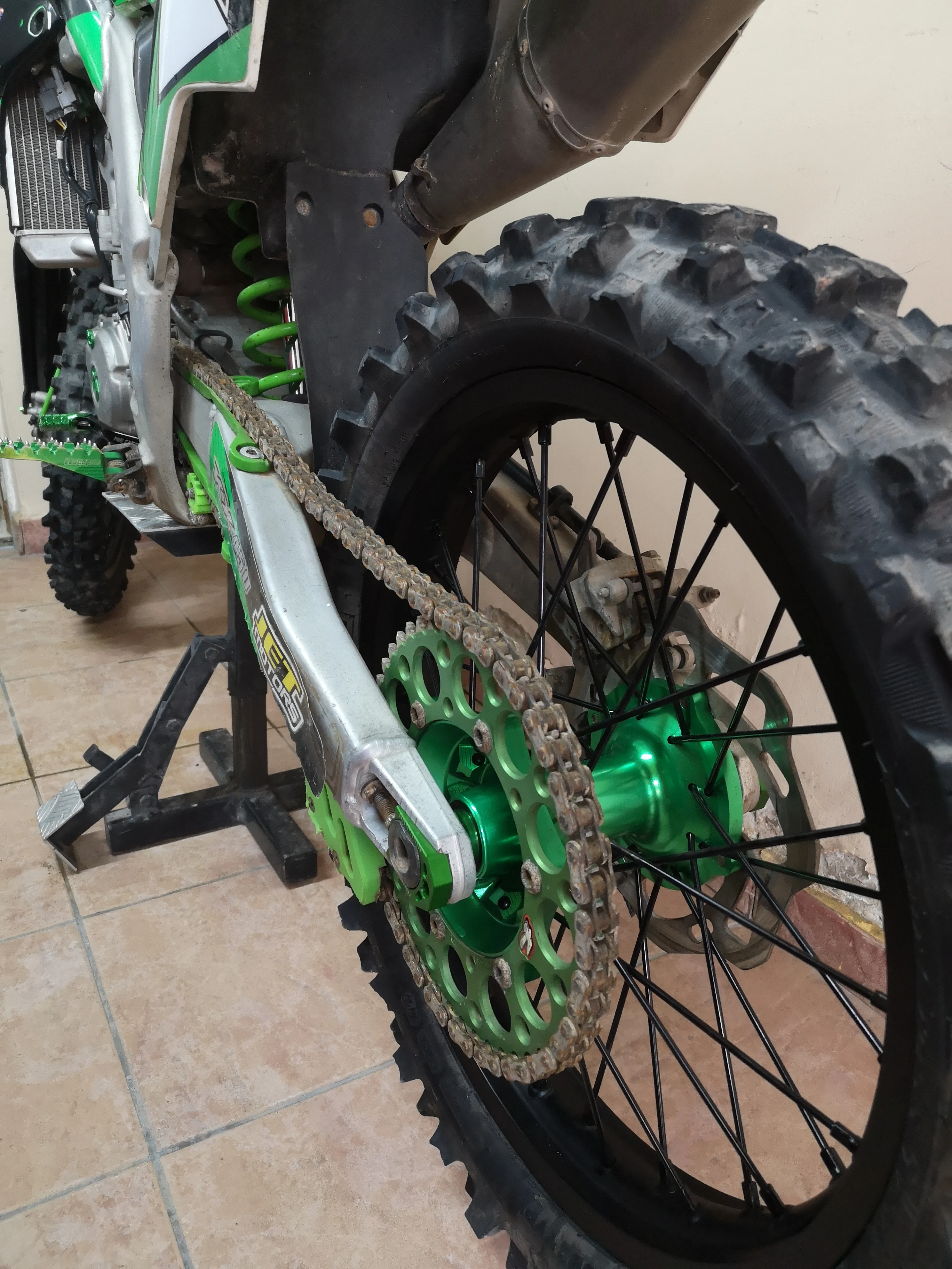 Передние и задние диски BIKINGBOY 21 дюйм 19 дюймов MX ступицы 36 спиц для Kawasaki KX450 KX 450 2019