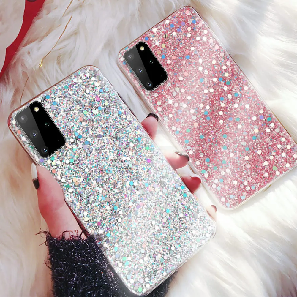 LAPOPNUT блестящий тонкий мягкий резиновый чехол для Samsung Galaxy S20 Ultra S9 Plus S8 S10 S10E S7 Edge