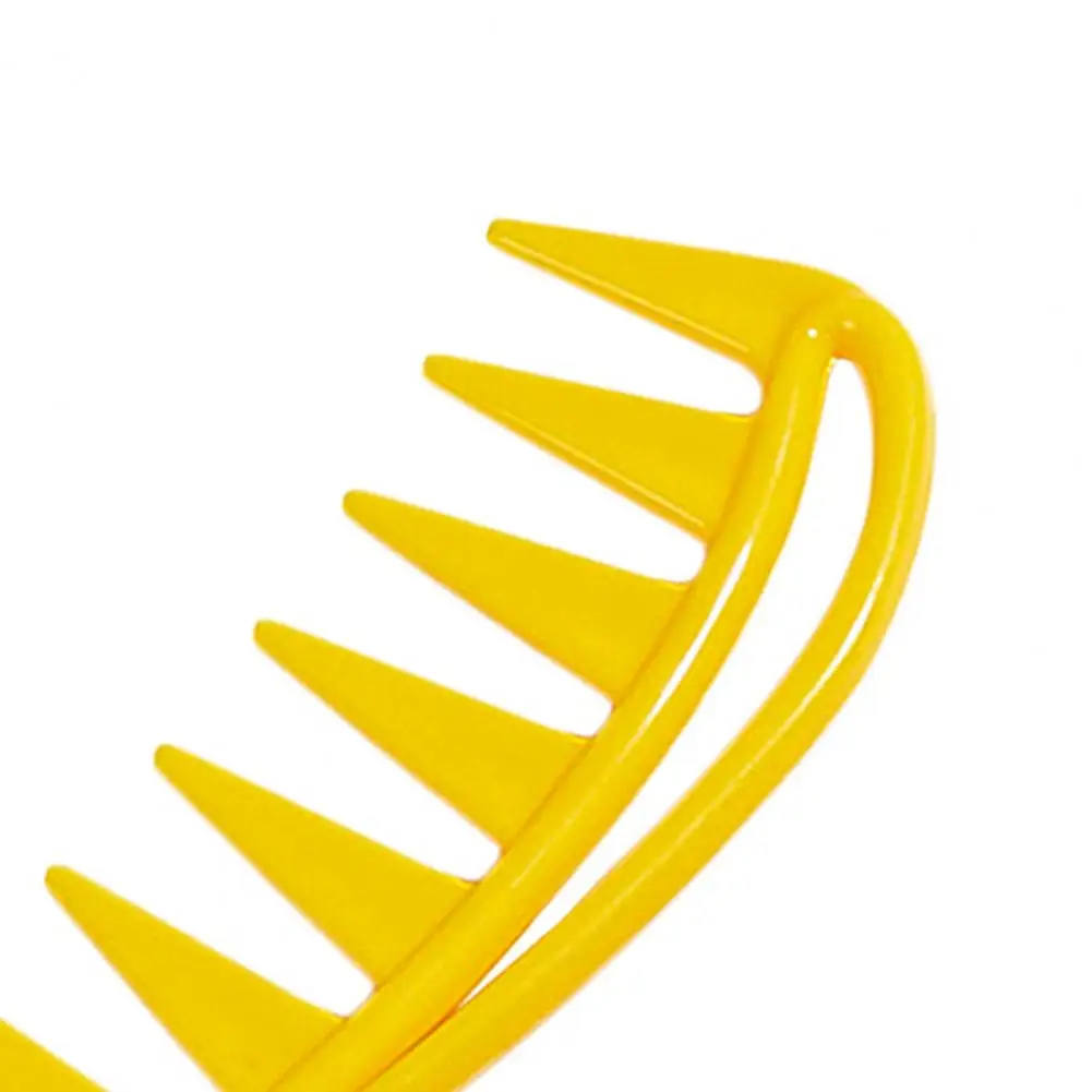 Горячая Расческа для укладки волос гребень в форме акулы конфетных цветов полые