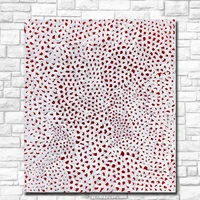 fashion wall art yayoi_kusama_nets oil painting for living room home decoration oil painting on canvas wall painting unframed