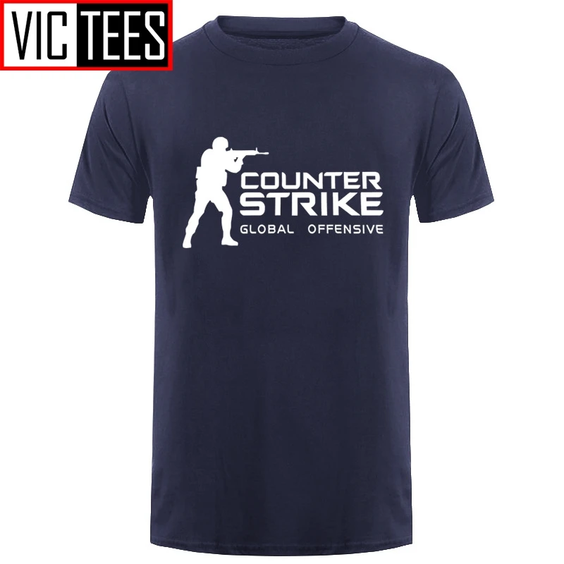 

Men Brand Tee CS GO T Shirt Counter Strike Global Offensive CSGO TShirt Casual Games Team Funny T-Shirt Summer Tops