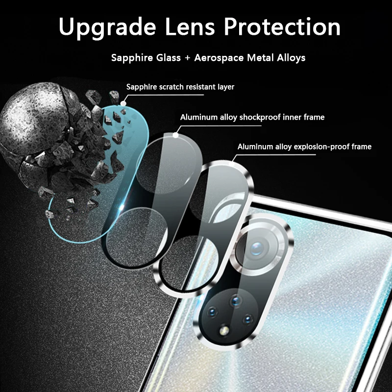 Kup Adsorpcja Magnetyczna Metalowy Zderzak Szkło Hartowane Pokrywy Skrzynka Dla Huawei Honor 50 Pro 30 Lite Magia 3 V30 Pro V40 30S X10 Max X20