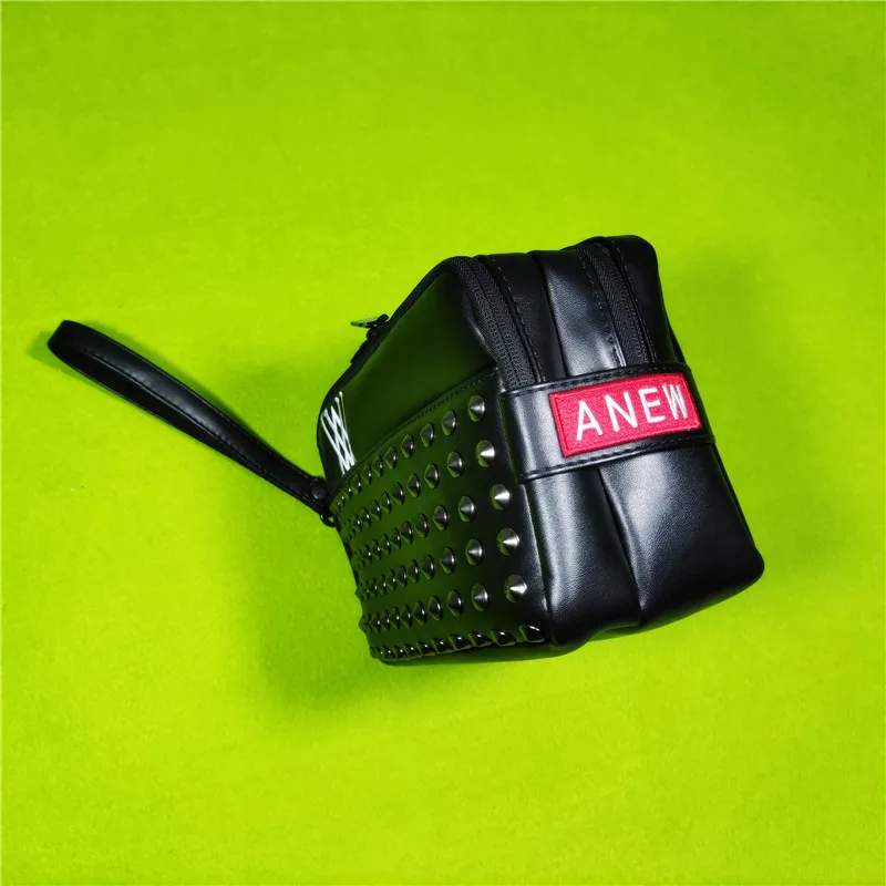 Сумка для гольфа с массивными заклепками модный дизайн Портативная сумка