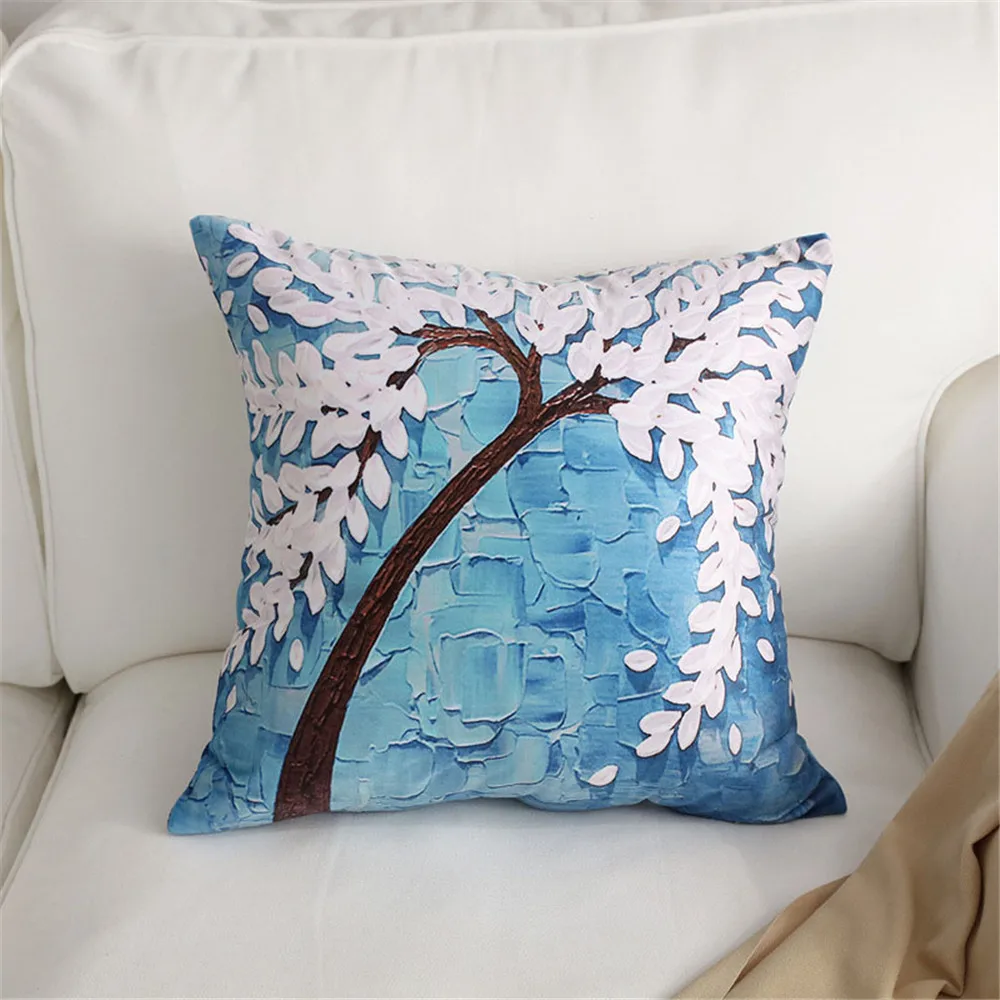 Сатиновые бархатные наволочки роскошная диванная подушка наволочка для