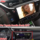 Автомобильный мультимедийный плеер 2DIN, Android 11, GPS для Toyota Auris Corolla 2017, Авторадио, Bluetooth-навигация, рекордер, головное устройство, Wi-Fi