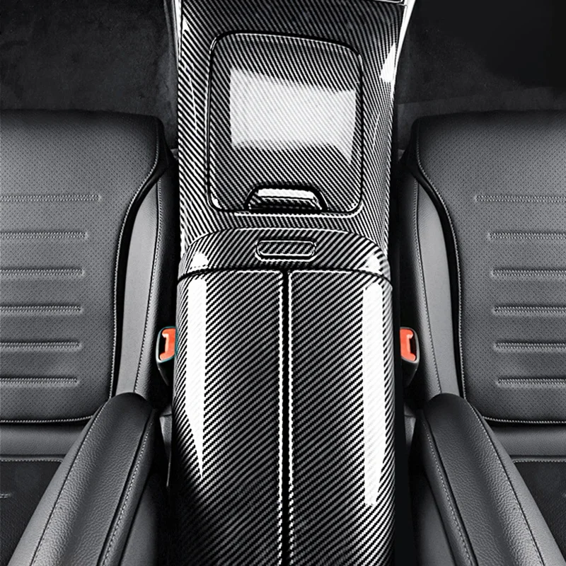 For Mercedes-Benz C-Class 2022 C200L C260L W206 Car Armrest Box Panel Button Frame Cover Decoration | Автомобили и мотоциклы