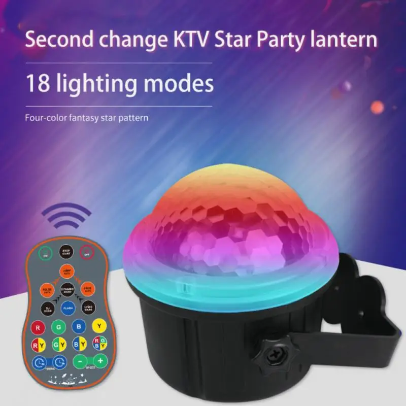 

Mini RGB Disco Light DJ LED Laser Stage Projector USB Rechargeable Sound Activated Light For Bar Party Atmosphere Lamps Dropship