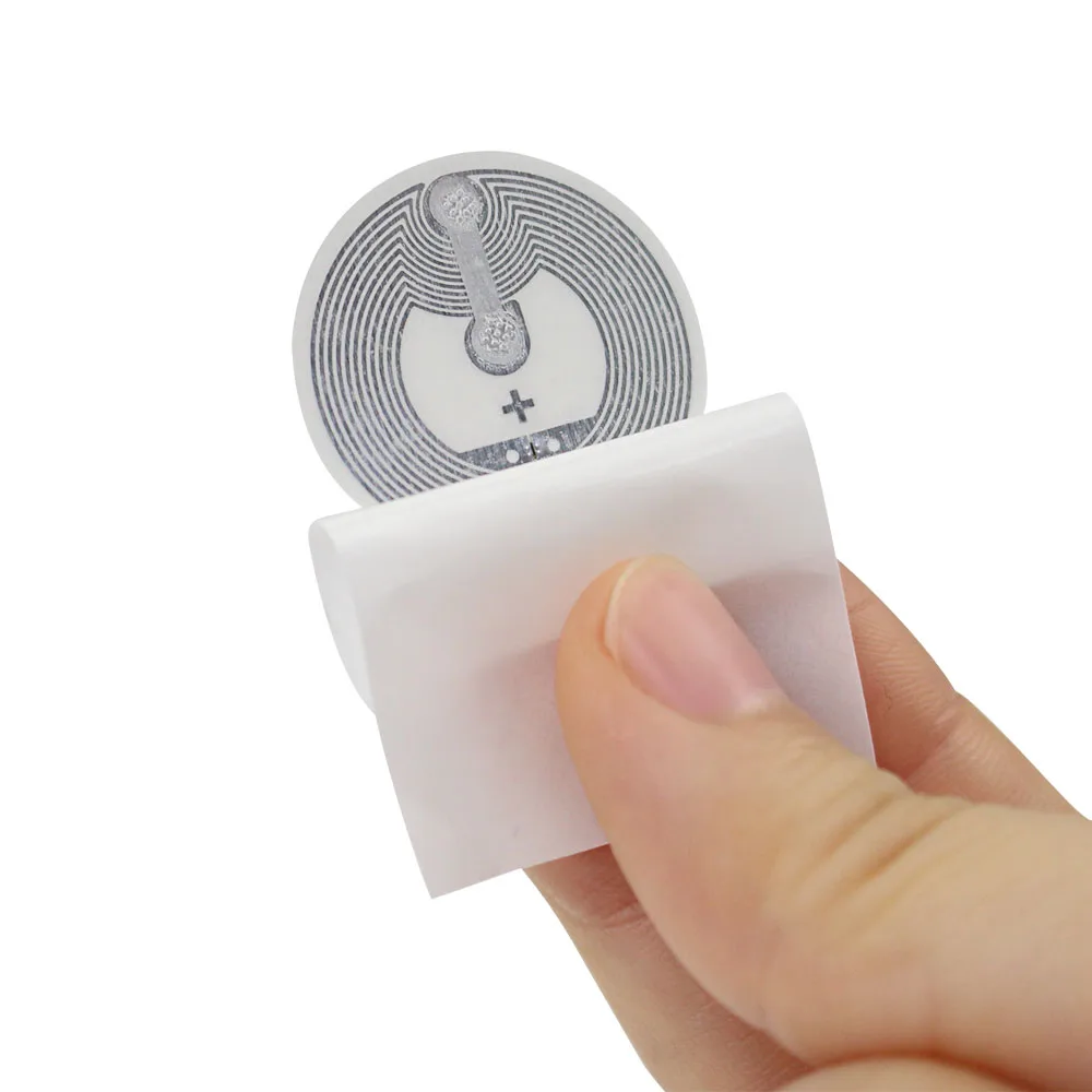 Наклейки Ntag213 NFC 100 МГц 13 56 шт./партия метки NTAG 213 25 мм универсальные клейкие для