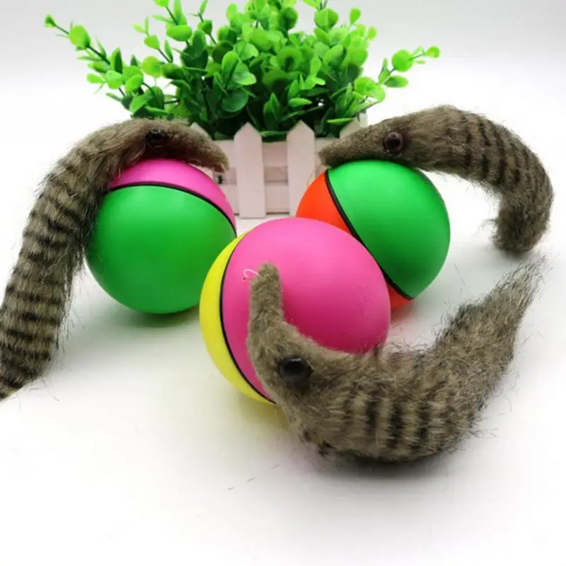 1 шт. игрушки для кошек бобровая ласка вращающаяся игрушка с мотором домашних