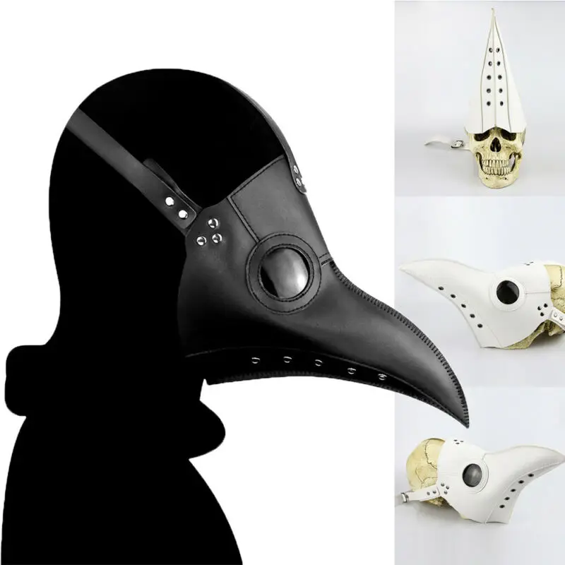 Готическая ретро маска для Хэллоуина вечеринки Чумного доктора птицы реквизит