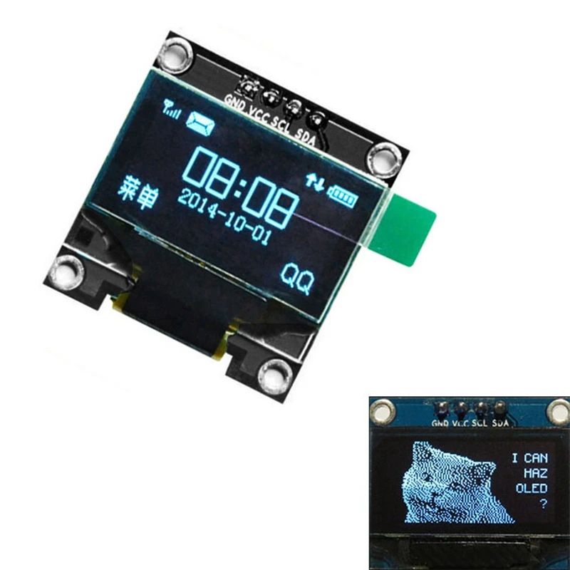 

0,96 oled- 128X64 I2C/IIC - 4Pin/IIC SSD1309