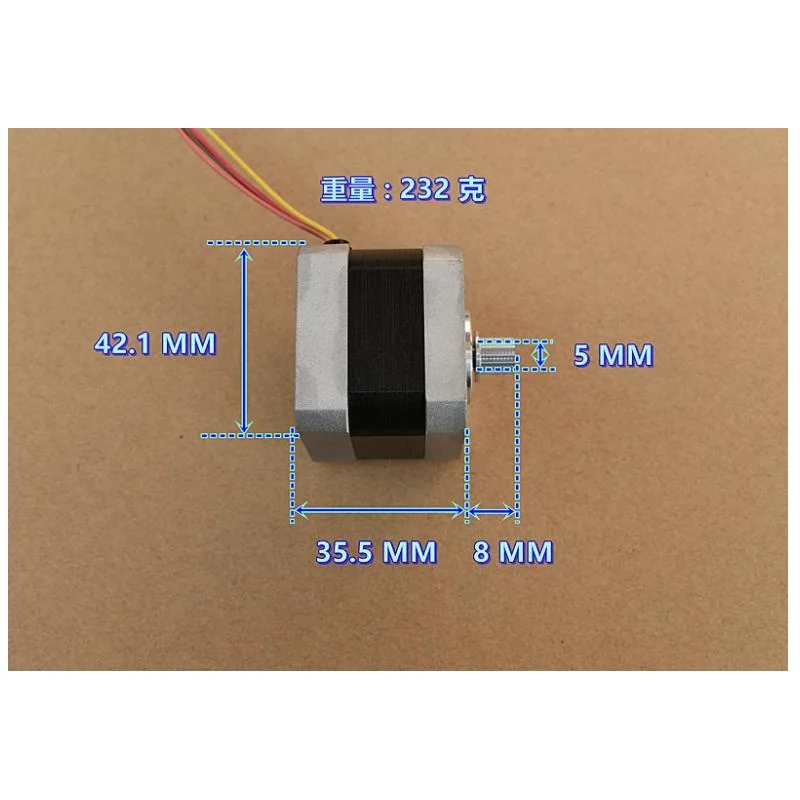 1 шт. Новое поступление двухфазный четырехпроводный двигатель Shinano 42 шагового