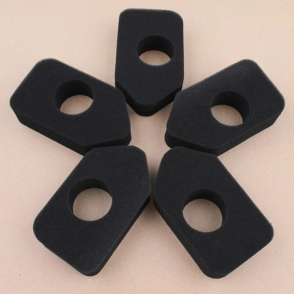 

5pcs Air Filter Foam for Briggs & Stratton 698369 4216 5088 5099 MTD 490-200-0011 D10 Lawn Mower Parts