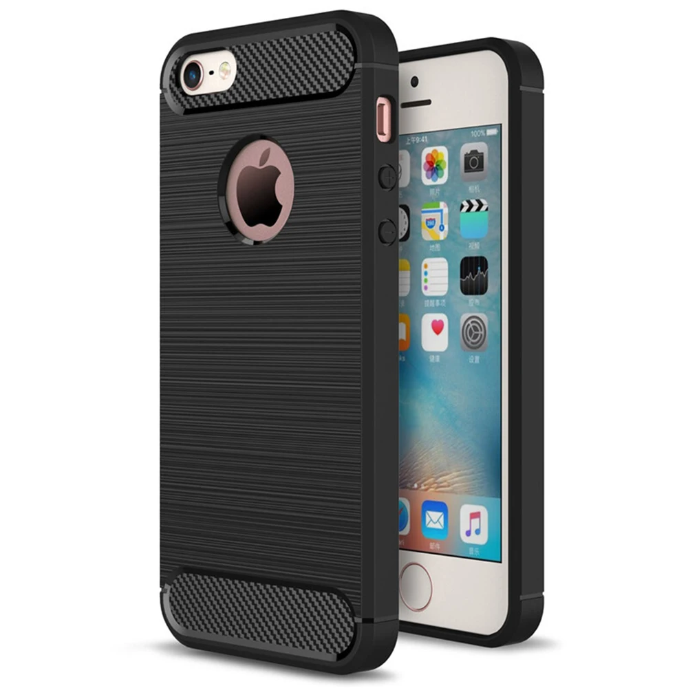 Новый для Apple iPhone 5 5S SE Роскошный чехол из углеродного волокна 5S|case me|case forcase for apple |