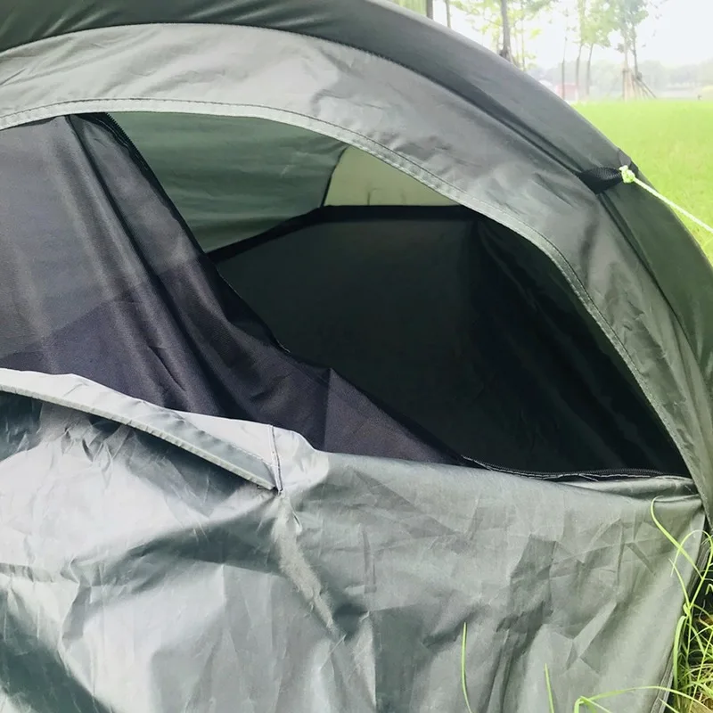 

Camping Tent Travel Backpacking Tent Outdoor Camping Sleeping Bag Tent Lightweight Single Person Bivvy Bag Tent