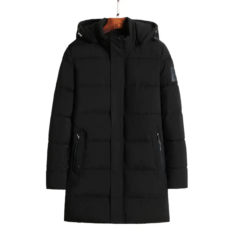30 C FIT плюс толстый бархат вниз& парка пальто 6XL 7XL 8XL теплая зимняя куртка водонепроницаемая ветрозащитная Мужская ветровка