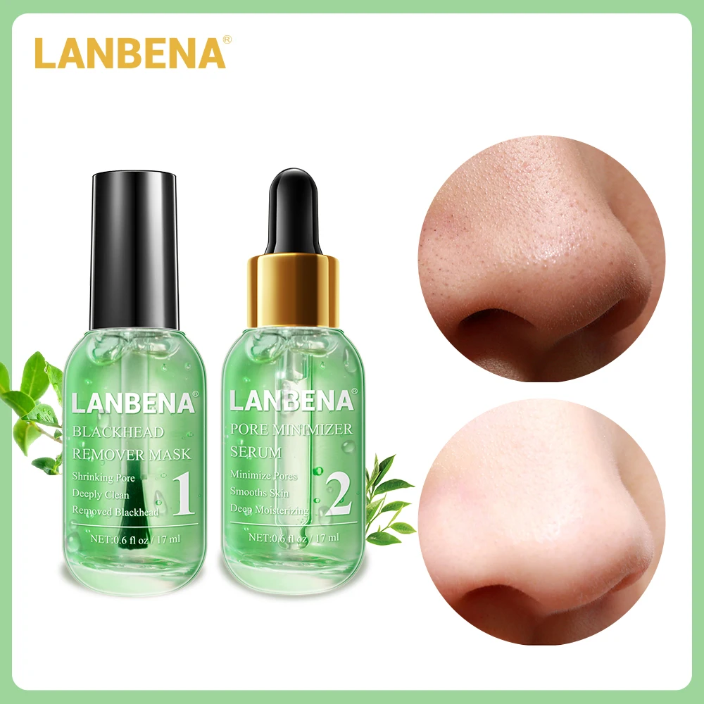 LANBENA маска для лица маски сыворотка уход за кожей ухода черный Сыворотки Тканевая