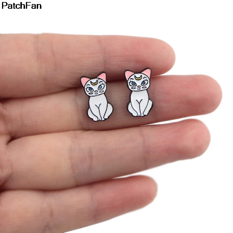 A2395 Patchfan Сейлор Мун Аниме Мультфильм Украшение Серьги Сплав Аксессуары для