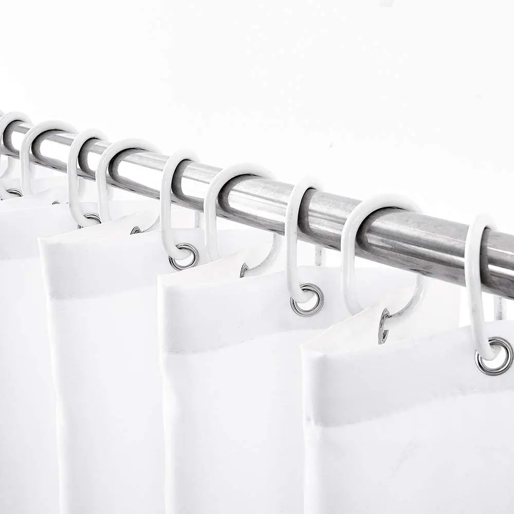 

Flower Shower Curtain Beautiful Watercolor Hand Painted Wildflowers Field Plants Garden Herbs Leaves Polyester Fabric