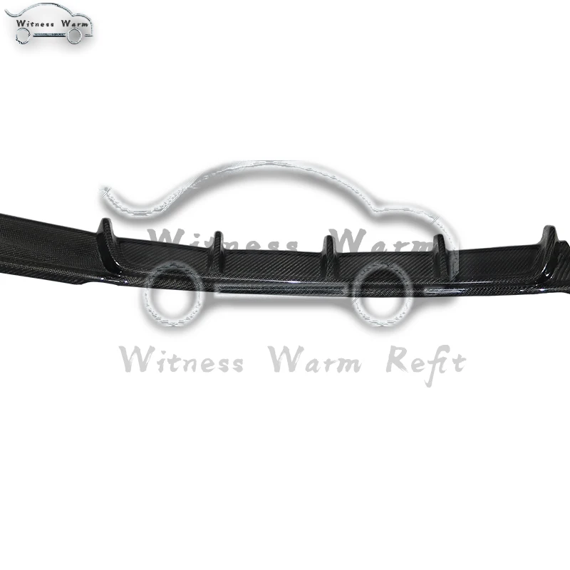 2 выпускной диффузор для BMW F30 4 дверного седана задний бампер губы 3 серии 318i 320i 328i M