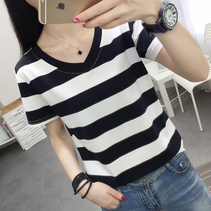 

2020 Women Short Sleeve Shirt lvory Top Garment