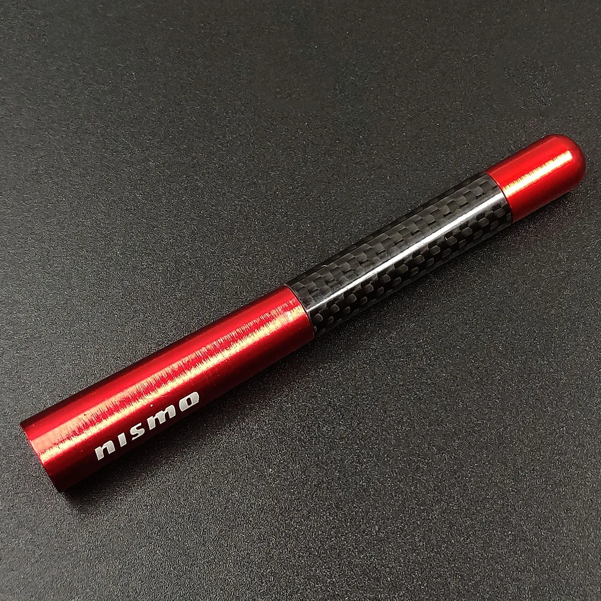 Черная короткая автомобильная антенна из углеродного волокна 4 7 дюйма fm с