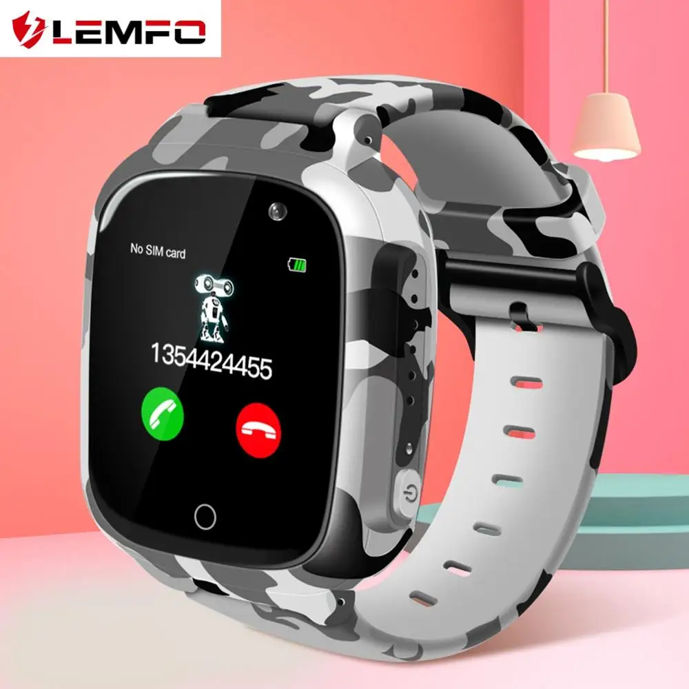 LEMFO 4G Смарт-часы Дети Suppport SIM карты Wi-Fi gps Видеозвонок глобальная версия фитнес-трекер детские часы подарок для детей