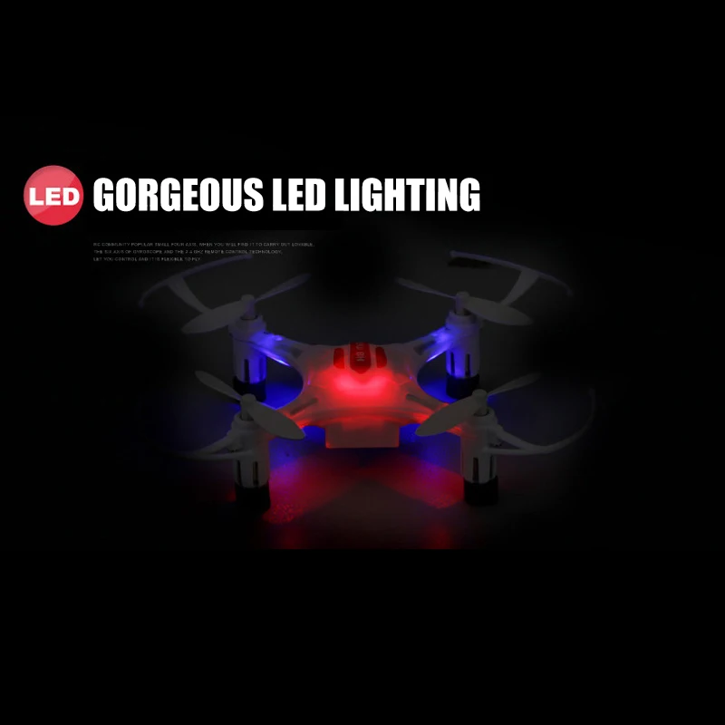 

JJRC H8 Mini Drones Headless Mode 2.4GHz 3D Flip One Key Returns LED Lights Remote Control Quadcopter B2Cshop