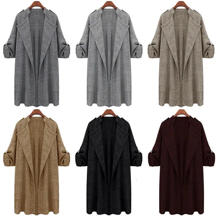 Весенне осеннее женское Шерстяное клетчатое пальто новое модное длинное