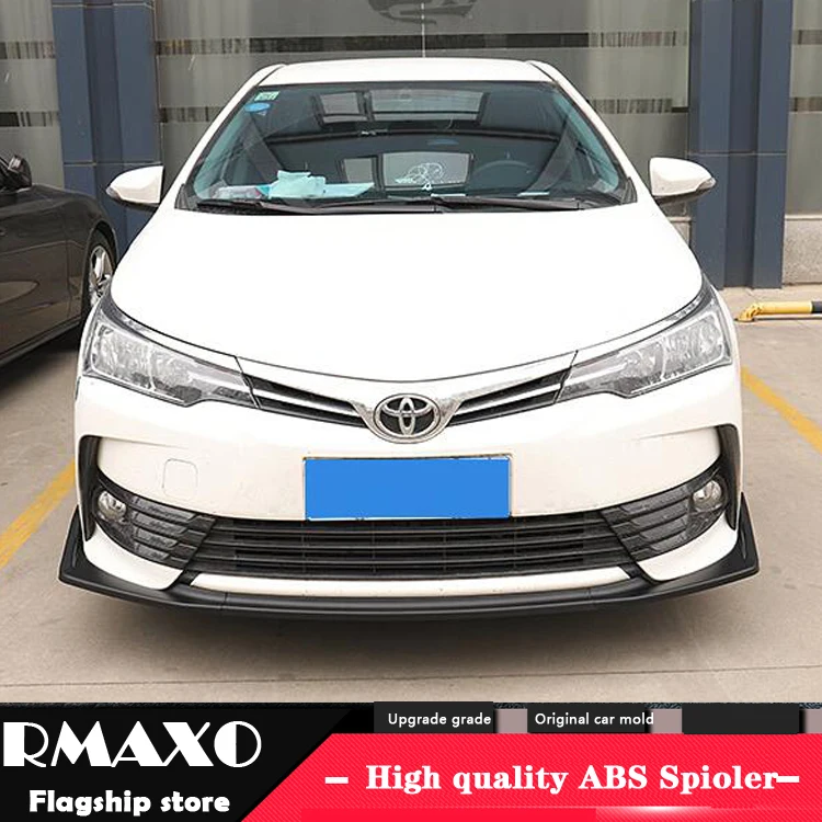 Задний спойлер для Toyota Corolla 2017 2018 задний ABS передний бампер диффузор защита