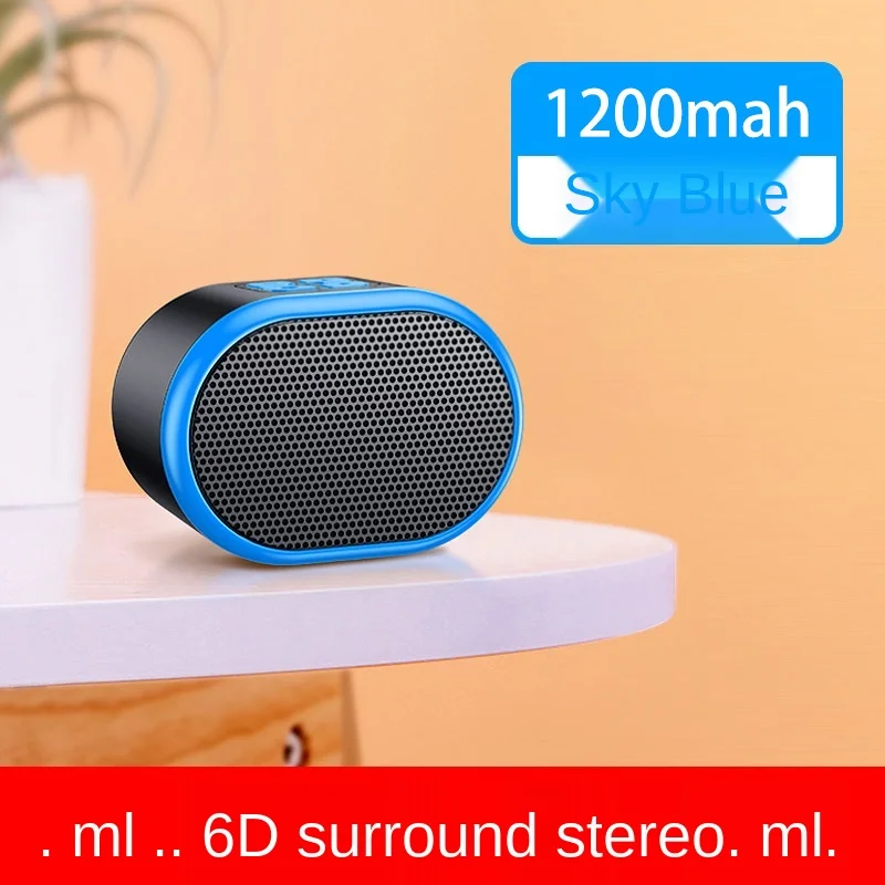 

Mini Wireless Bluetooth Speaker Portable Radio Recorder Amplifier Small stereo High volume Home 3D Surround Subwoofer