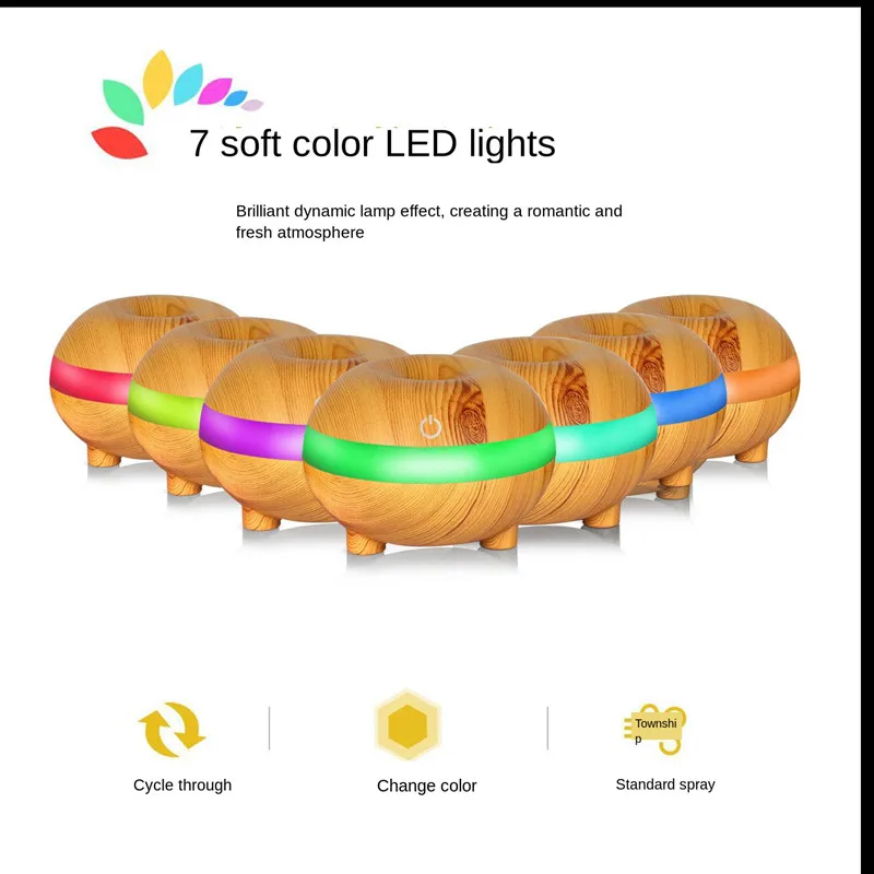 USB Арома эфирное масло диффузор ультразвуковой холодный туман увлажнитель