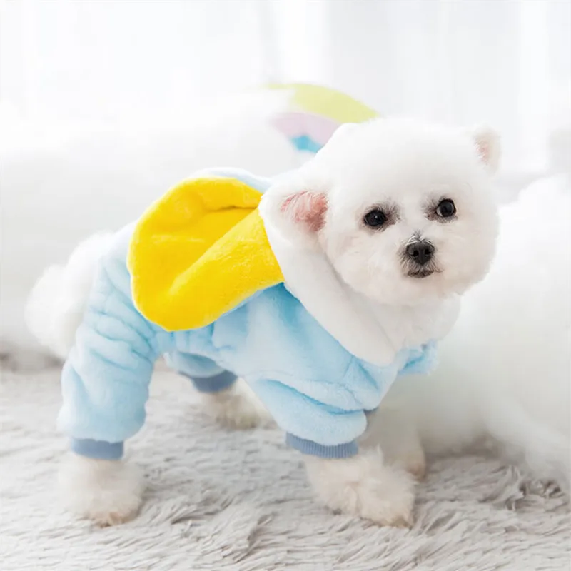 

Coral Fleece Dog Jumpsuit Winter Dog Clothes Cute Puppy Doggie Small Dog Costume Warm Pet Outfit Pomeranian Schnauzer Clothing