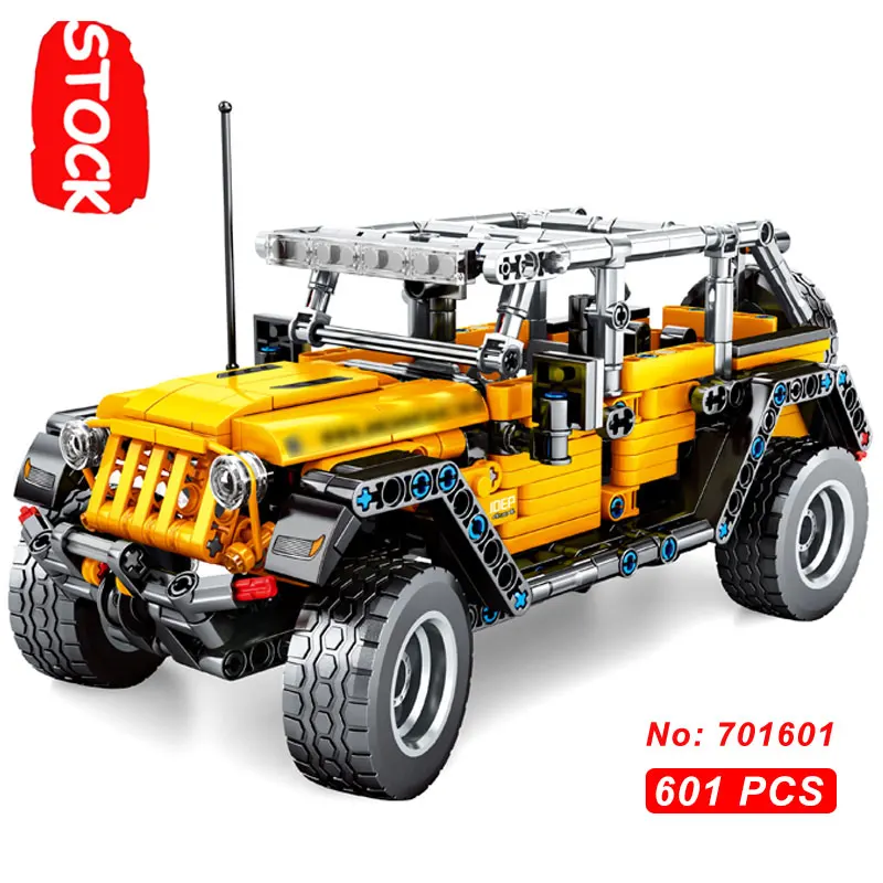 Внедорожник Adventurer Jeeps 701601 грузовик Lepining Creator технические строительные блоки