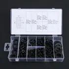 180 шт. резиновые прокладки 8 популярных размеров стопорное кольцо набор вырубных отверстие проводки кабельная прокладка Наборы Аппаратные средства