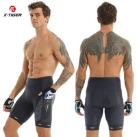x tiger cycling shorts men upgraded reflective mtb road bike shorts shockproof bicycle bib shorts with pocket