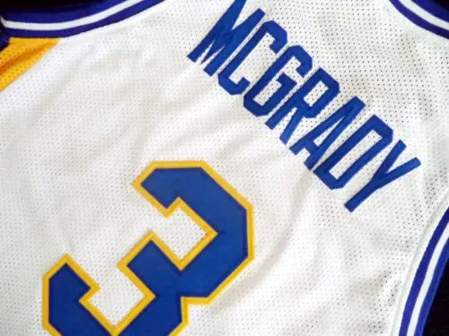 

Tracy McGrady #3 Auburndale High School blue White Basketball Jersey Mens Stitched Custom Any Number Name