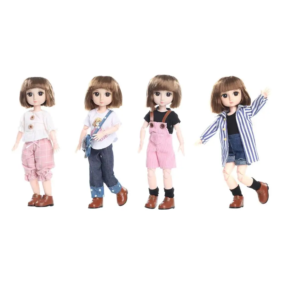 Подвижная шарнирная американская кукла 36 см 4 стиля модная игрушка с