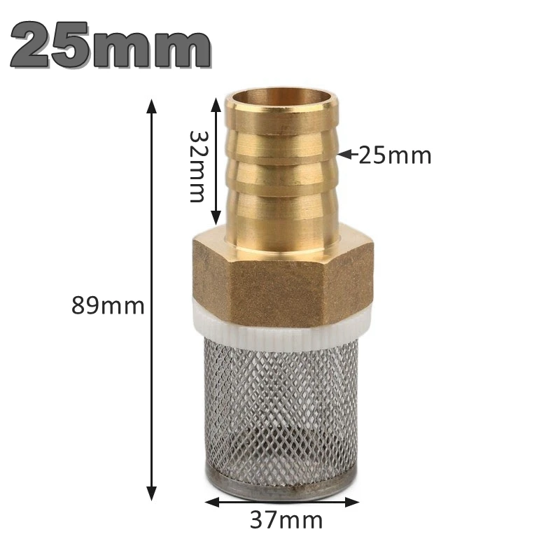 

Фильтр для шланга из нержавеющей стали 16 19 25 32 мм