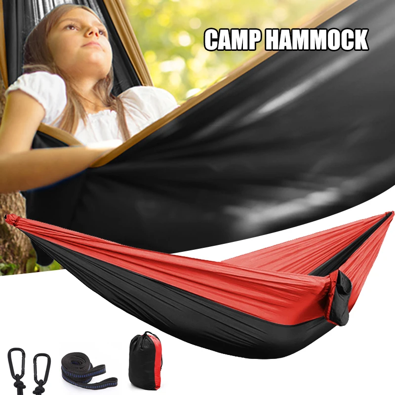 

Portable Lightweight Hammock Comfortable Breathable Outdoor Swing Foldable Bed for Picnic Camping Traveling MC889