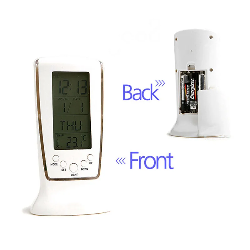 Новый многофункциональный мини светодиодный цифровой будильник светящийся