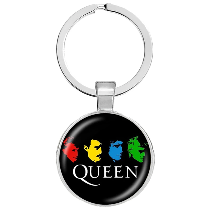 Классический рок группа queen брелки богемный Rhapsody ручной работы ключ Hoder ювелирные