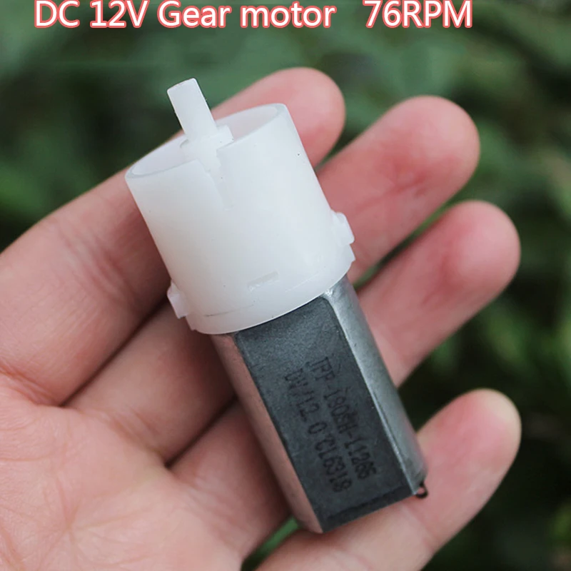 Планетарный редукторный двигатель Micro 180 постоянный ток 3 6 в 38 об/мин 76 ОБ/мин с