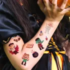 Искусственные татуировки, наклейки, Мультяшные Временные татуировки для детей, детские руки, руки, сделай сам, боди-арт, татуировки для детей, временные татуировки # p3