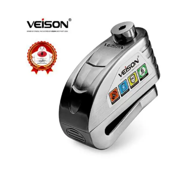 Мотоциклетный Водонепроницаемый аварийный замок для велосипеда Steelmate дисковый