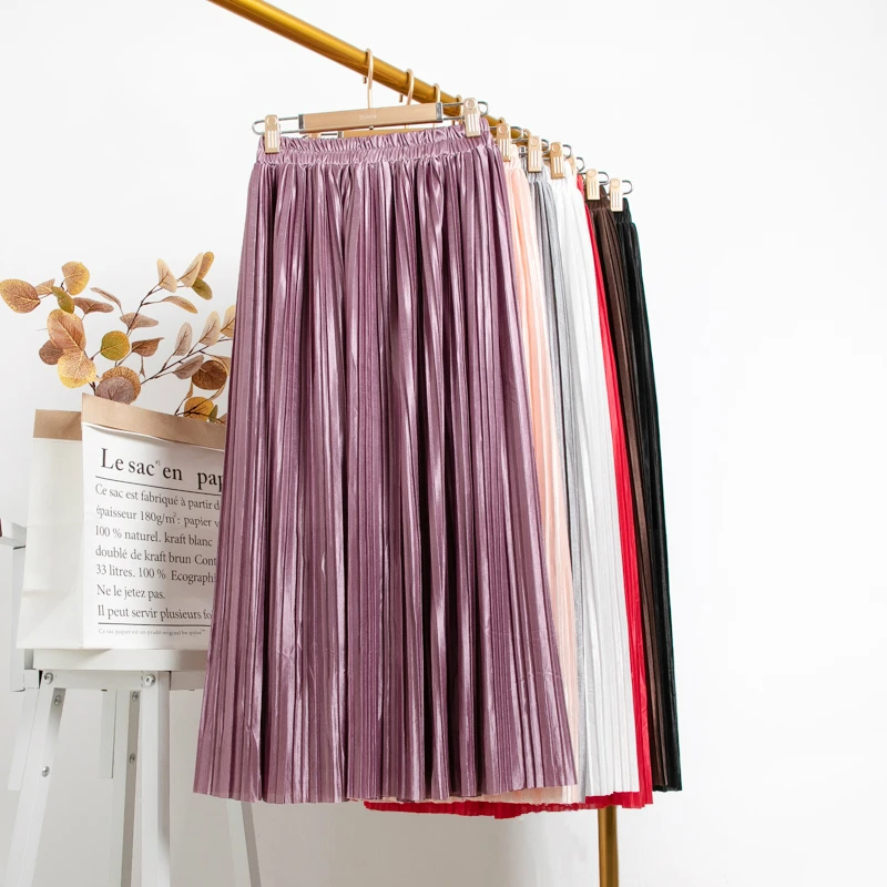 Плиссированная Женская юбка из пятен лето 2021 Сказочная с высокой талией шикарная