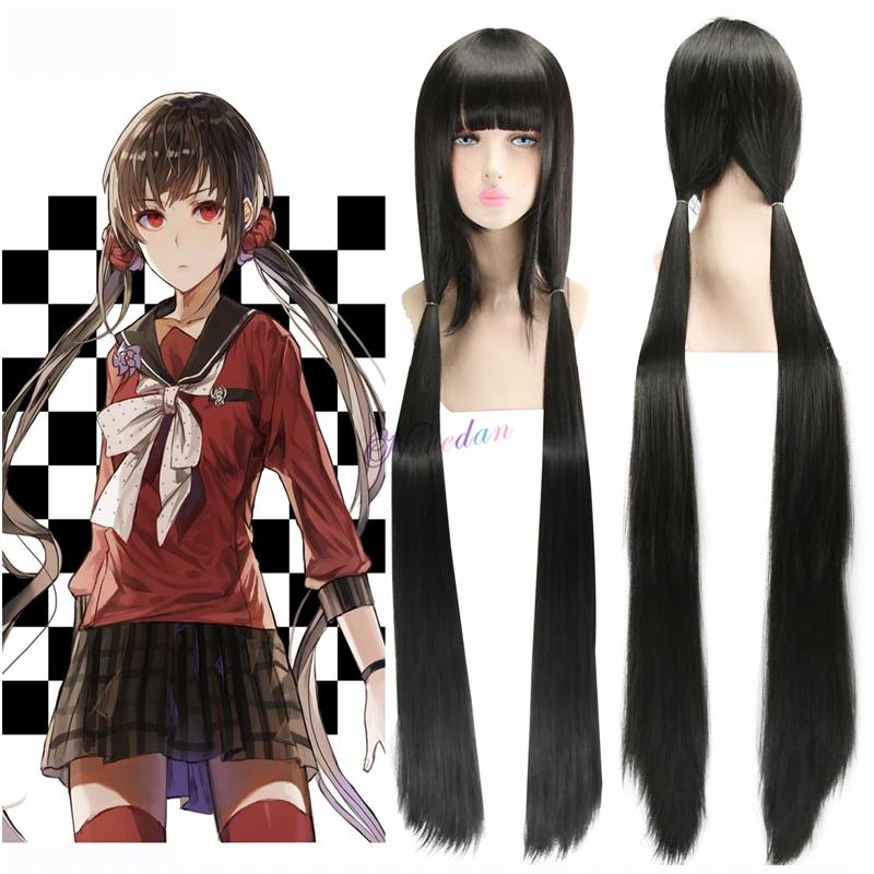 

Anime Danganronpa V3 Killing Harmony Harukawa Maki School Uniform Women Girl Cosplay Costume Set and Wig Halloween Party Costume