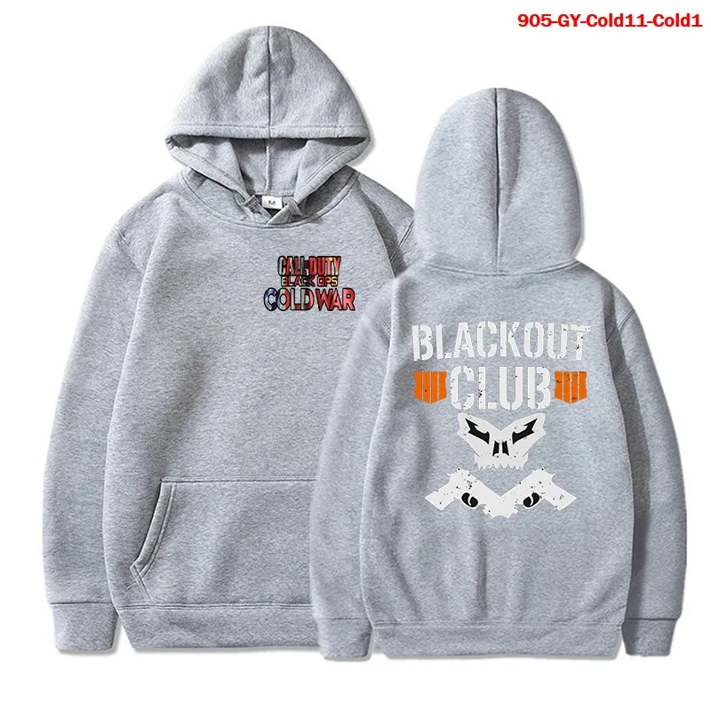 

Sweatshirt Men Hooded Pullover Winter Clothes Women Autumn Kawaii Hoodies Girls Call of Duty Black Ops Cold War Casual Hoodie