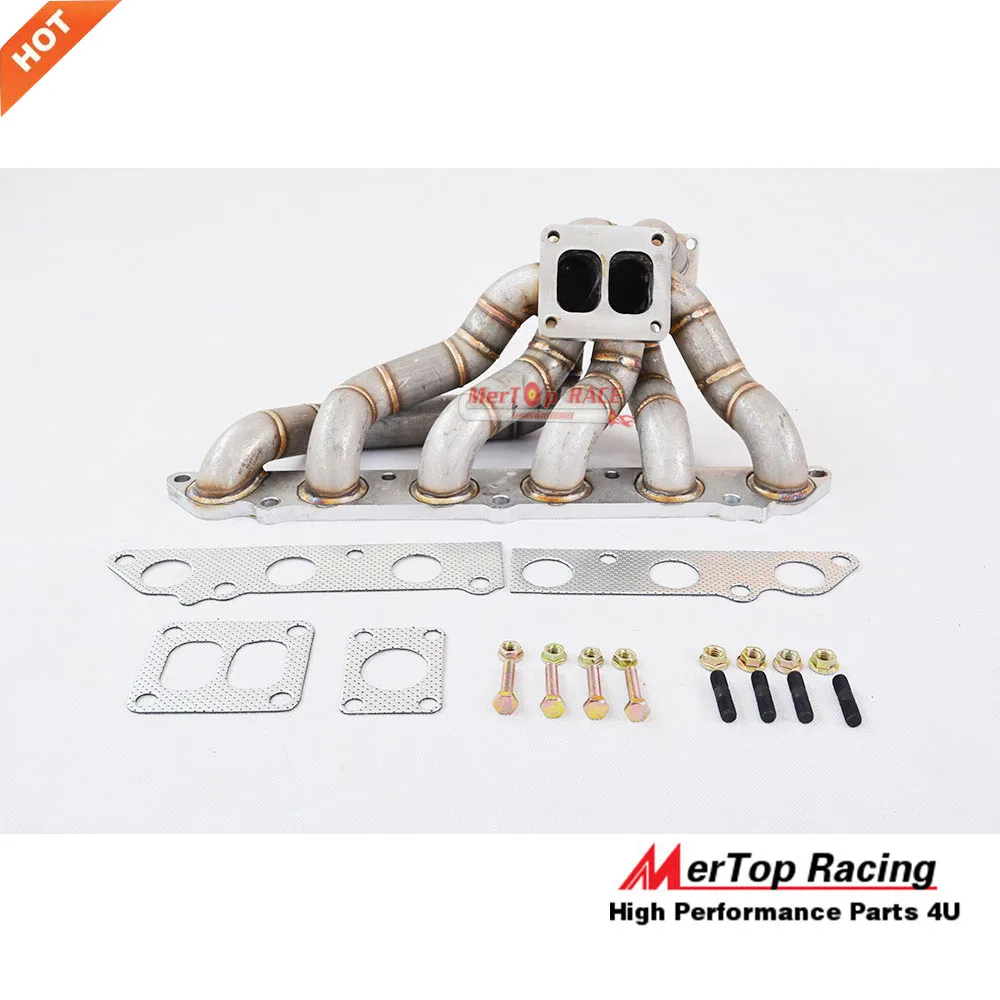 Турбоколлектор из нержавеющей стали MERTOP RACE 3 0 мм Каталог 40 SUPRA 7MGTE T4 двойной